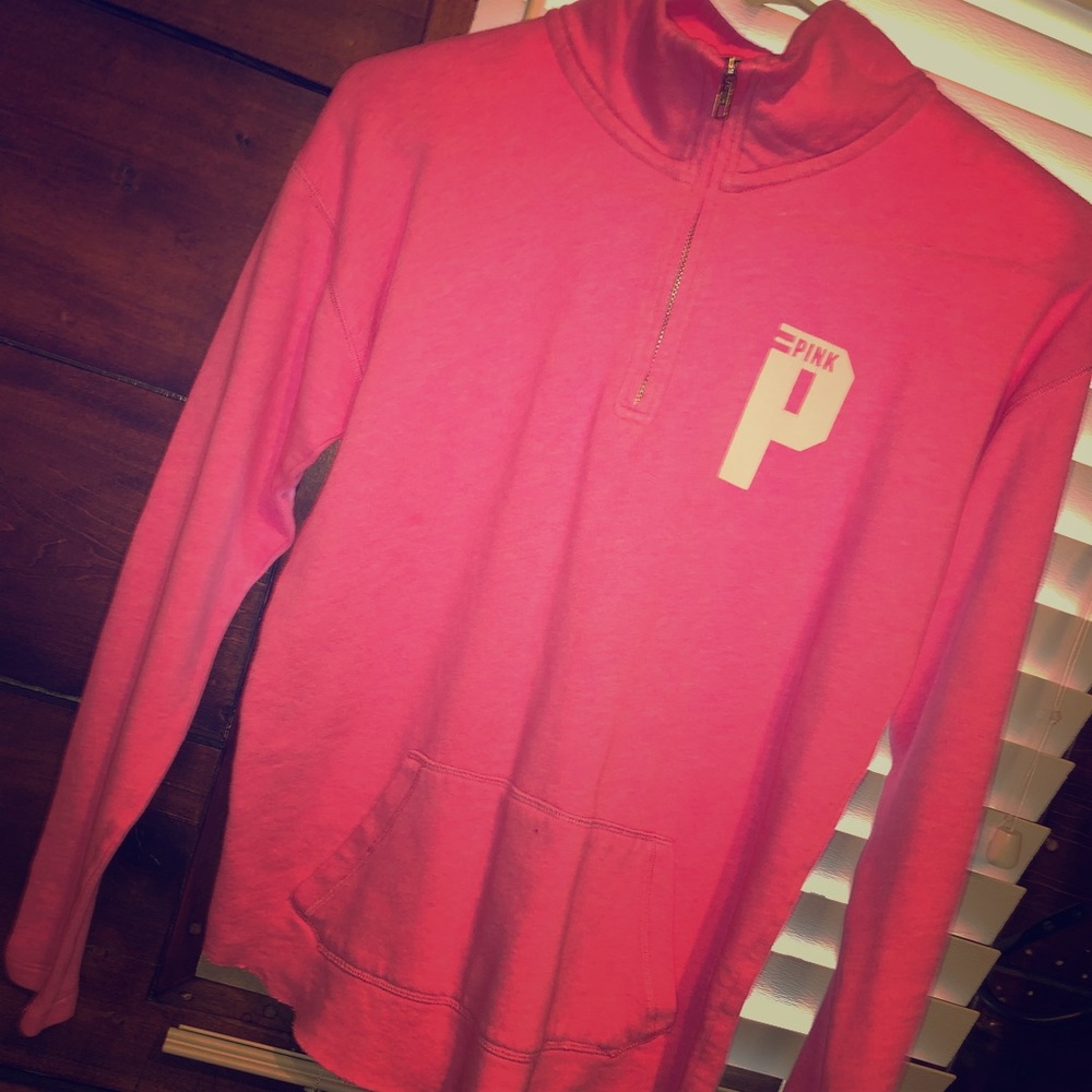 PINK half zip
